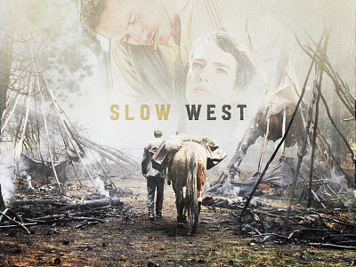 Slow West banner key art movie poster slow west texture
