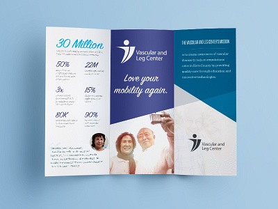 Brochure angles brochure healthcare marketing medical print design vascular