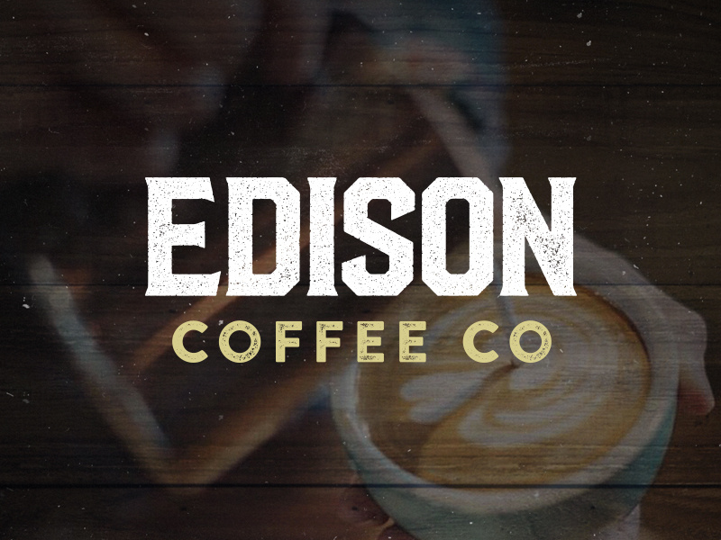 Edison Coffee by Seth Rexilius on Dribbble