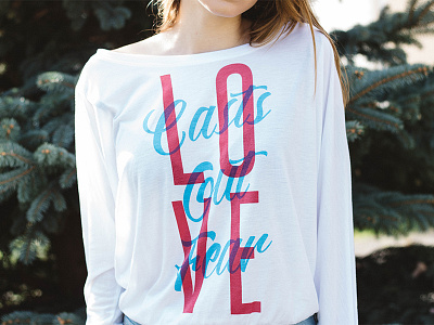 Love Casts Out Fear apparel christian clothing doxology fashion here below lifestyle love scripture verse