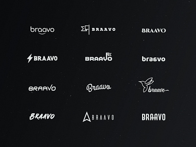 Braavo, Round 1 braavo brand identity branding bravo design agency graphic design logo realtor typography