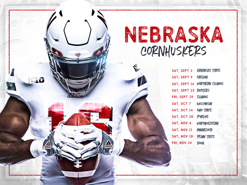 Nebraska Cornhuskers Football Schedule 2025