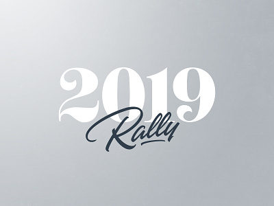 2019 Theme 2019 annual banner branding cover didot graphic hero lnk logotype minimal rally theme