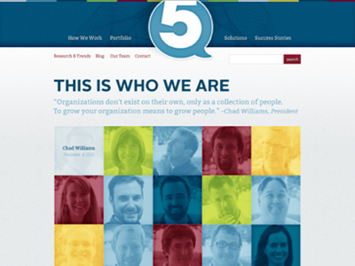 Five Q Who about agency five q marketing site team web
