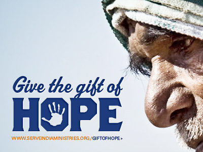 Gift of Hope donate hand hope india logo ministry