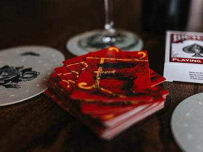 Eleanora Playing Cards & Coasters