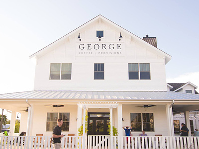 George Outdoor Signage