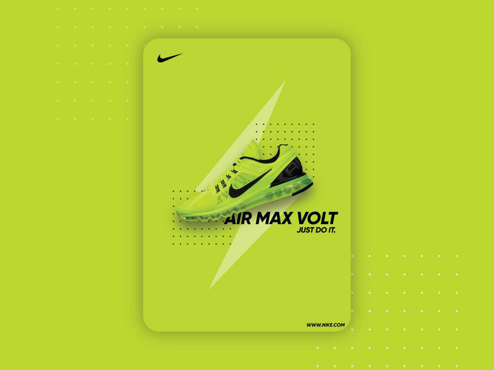 Nike shoes poster by Mandark Raval on Dribbble