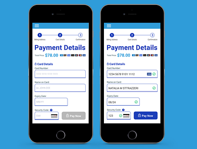 Day 002 - Credit Card Checkout / 100 Days of UI checkout design form payment ui ux