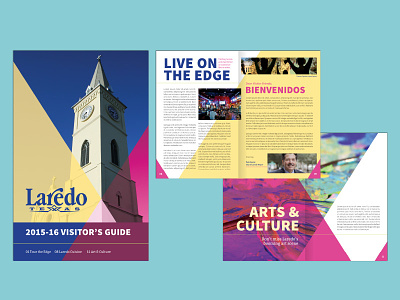 Laredo angles cvb dynamic editorial laredo print texas visitors guide