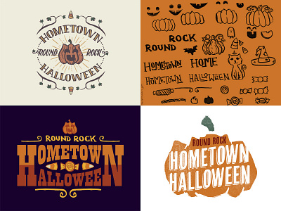 Hometown Halloween Logos