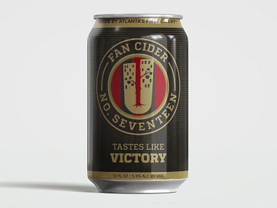 Urban Tree Fan Cider No.17 — Blacked Out Can
