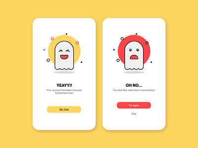 Flash Message 011 - #DailyUI animation character cute dailyui design flash message flash message design illustration illustration design mascot minimalist design minimalist mascot simple illustration simple mascot ui ux vector
