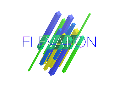 Elevation colors isometric type