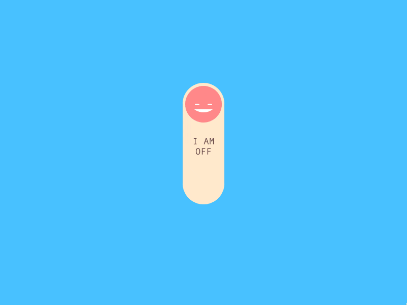 Daily Ui 15 On/Off Switch animation daily dailyui dailyui015 design geometry gif illustration ui ux