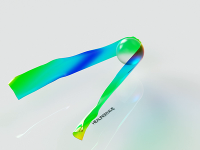 3D Colorful Glass 3d abstract c4d design octane render