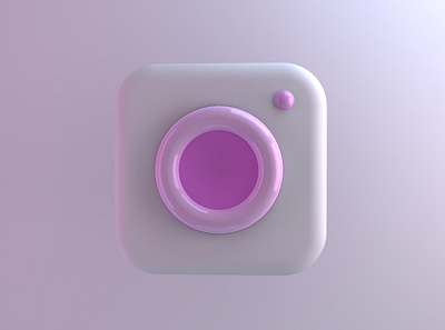 Icons - DailyUI #005 3d blender branding figma icon icons instagram icon vector