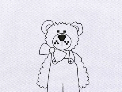 TEDDY BEAR EMBROIDERY DESIGN