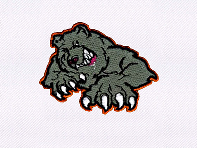 BEAR EMBROIDERY DESIGN