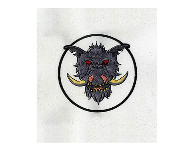 BOAR EMBROIDERY DESIGN