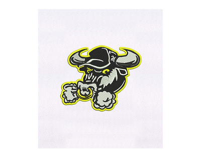 BULL EMBROIDERY DESIGN