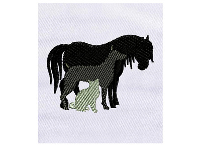 PET ANIMAL EMBROIDERY DESIGN