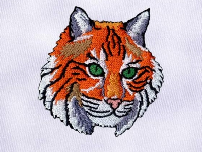CAT EMBROIDERY DESIGN