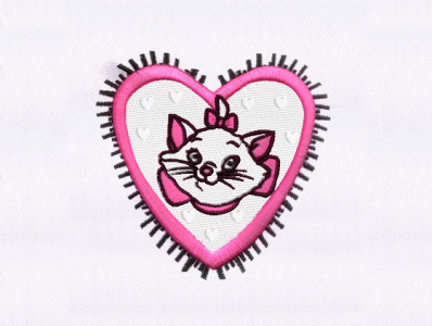 CAT EMBROIDERY DESIGN