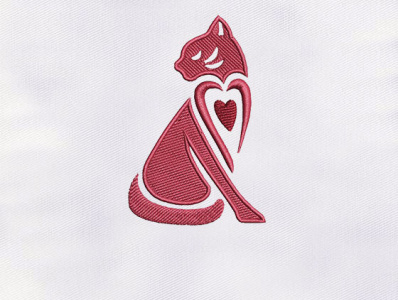 CAT MACHINE EMBROIDERY DESIGN