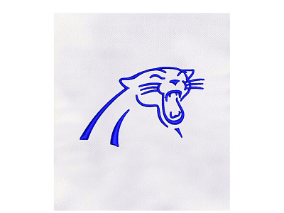 PANTHER EMBROIDERY DESIGN