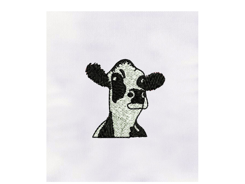 COW FACE EMBROIDERY DESIGN by DigitEMB on Dribbble