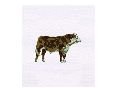 COW EMBROIDERY DESIGN