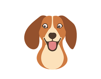 Beagle Dog Vector Art animal vector design graphic design illustration illustrator file illustrator png logo svg file format vector art