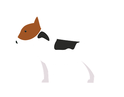 Bull Terrier Dog Vector animal vector design eps format graphic design illustration illustrator file illustrator png vector art