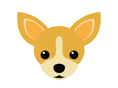 Chihuahua Face Vector Art