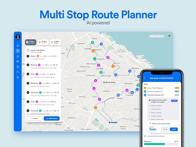 Multi Stop Route Planner