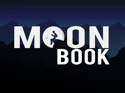 MOON BOOK - Brand Logo design