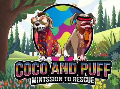 NFT Logo - Coco and Puff