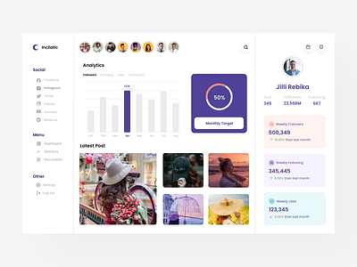 Social Media Dashboard