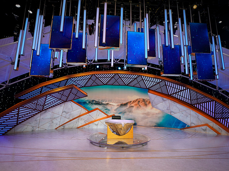 NBC PyeongChang Winter Olympics Studio A olympics news scenicdesign cinema4d c4d setdesign