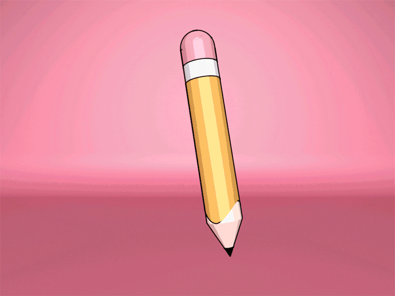 Pencil animation c4d cinema4d pencil sketchandtoon