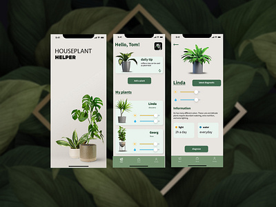 house-plant helper app