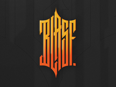 Blasf lettering