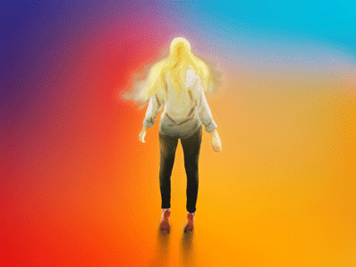The ascent aftereffects animated gif animation animation 2d cgi character color colorful colors compose composite design figure fog gradient illustration minimal motion postproduction vfx