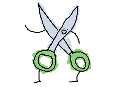 scissors gimp illustration