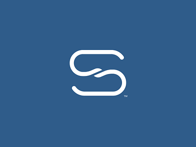 S brand identity logo mark s
