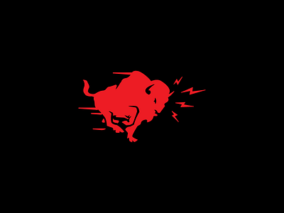 Onslaught WIP buffalo charge logo onslaught