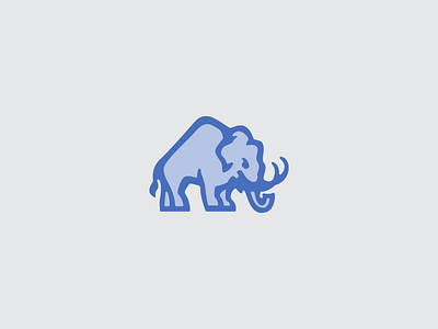 Mammoth icon logo mammoth wip