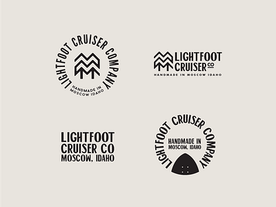Lightfoot Early Comps badge branding lightfoot logo skateboards