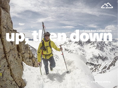 #UpThenDown card film ski title